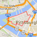 Convention center route map