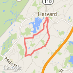 Bare Hill Tom Bolton route map