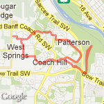 WestHills-EdworthyPark route map