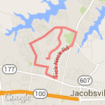 Tour De Greenhaven route map