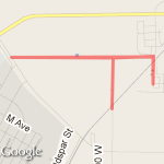 railroad 3.6 mile run route map