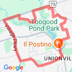 Main Street route map