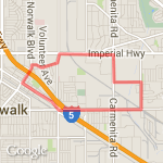 9.35K = 5.81M route map