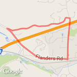 Flanders Route  route map