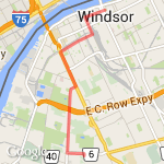 Work and Back route map