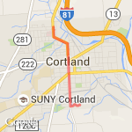 Homer avenue to gas station route map