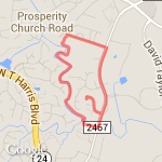 MallCrGrnwy 5K route map