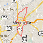 Sat Morning route map