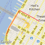 New York 2 route map