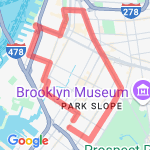 longish run, bk  route map