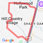 Karate run route map