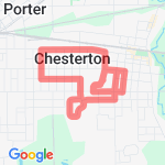 3 Mile route map