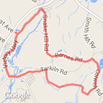 thru tarklin route map