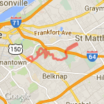 Seneca to Cherokee route map