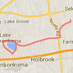 around the lake route map