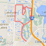 8.51 Miler route map