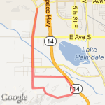 The Beast (Redux) route map