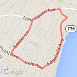 MCA 5K 04.26.2014 route map