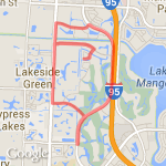 roller blade friendly route route map