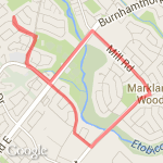 Running Route route map