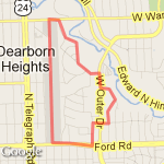 St. Hedwig West Route route map