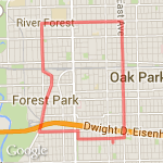 Oak Park _ RF 6.6 route map