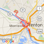 trenton 1/2 route map