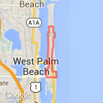 Palm beach route route map