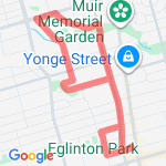 Circle trip route map