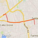 10 k from me to Sarah route map