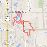 North 6Loop route map