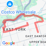 6 miles to coffee shop  route map