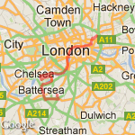 Liverpool St to Pioneers route map