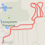 KE to Cross Country Course route map