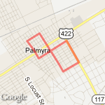 2 Mile Route route map