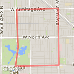 The Be A Hero 5 k Run route map