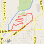 2.5 mile rt route map