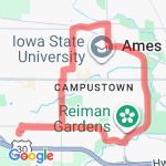 Mike's Route route map