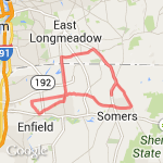 Training Ride #1 route map