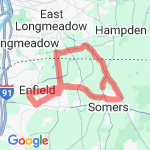 Training Ride #1 route map