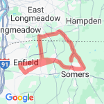 Training Ride #1 route map