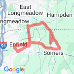 Training Ride #1 route map