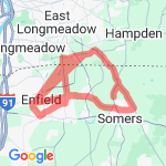 Training Ride #1 route map