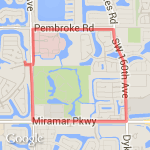 Around Hospital route map