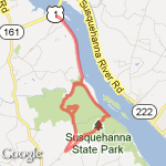 Susquehanna Routes route map