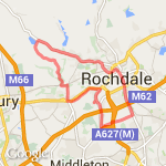 half amarathon route map