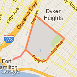 couch to 5K route map