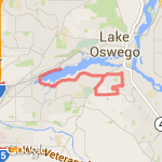 1/2 LAKE WITH BURGISS route map