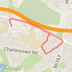 Dads 2 mile run route map