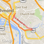 Project run route map